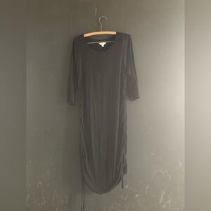 Terra & Sky Black Long Sleeve Dress
